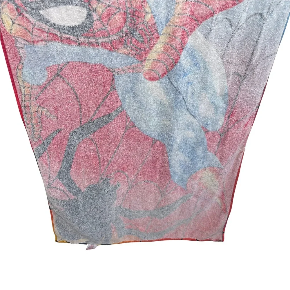 Vintage Ultimate Spider-Man Beach Towel 28”x48” 2001 Marvel Jay Franco Cotton HF